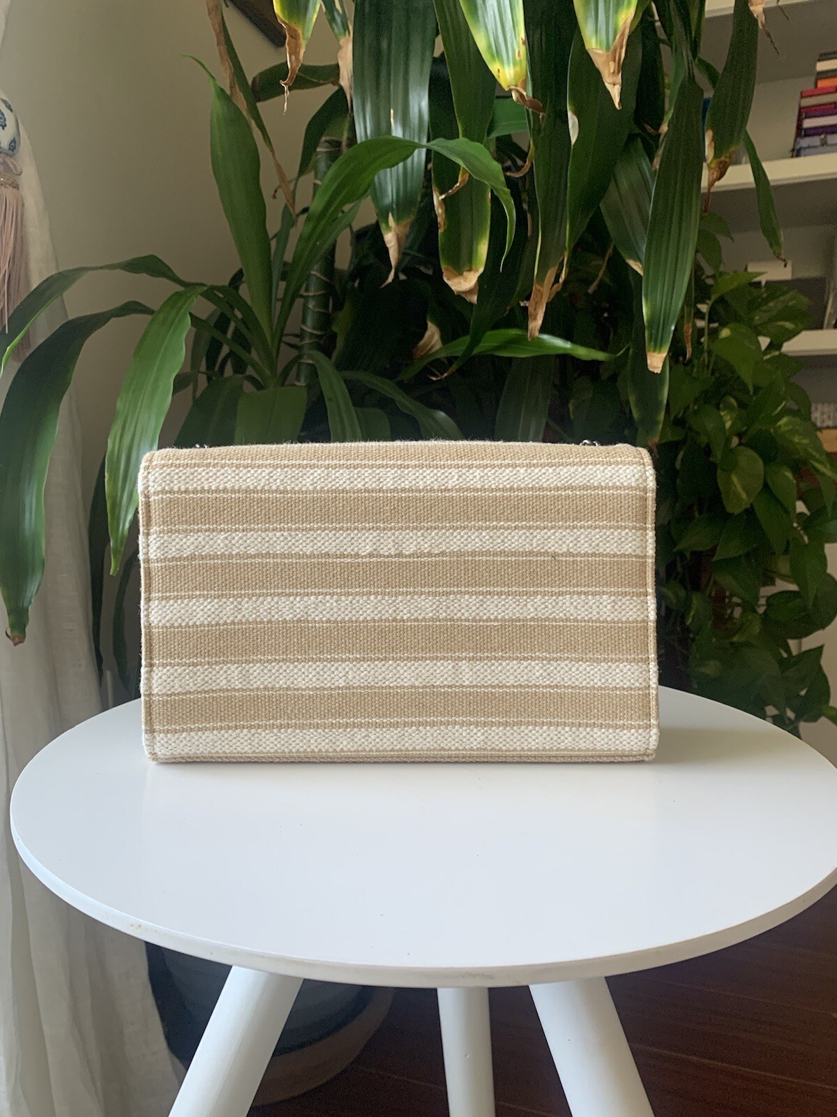 SAINT LAURENT Ysl nuova borsa con patta in toilette e pelle