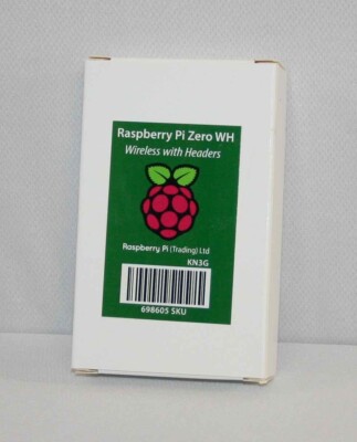 Raspberry Pi Zero W WH v1.1 - Wireless with Pre-Soldered Headers - SBC in BOX