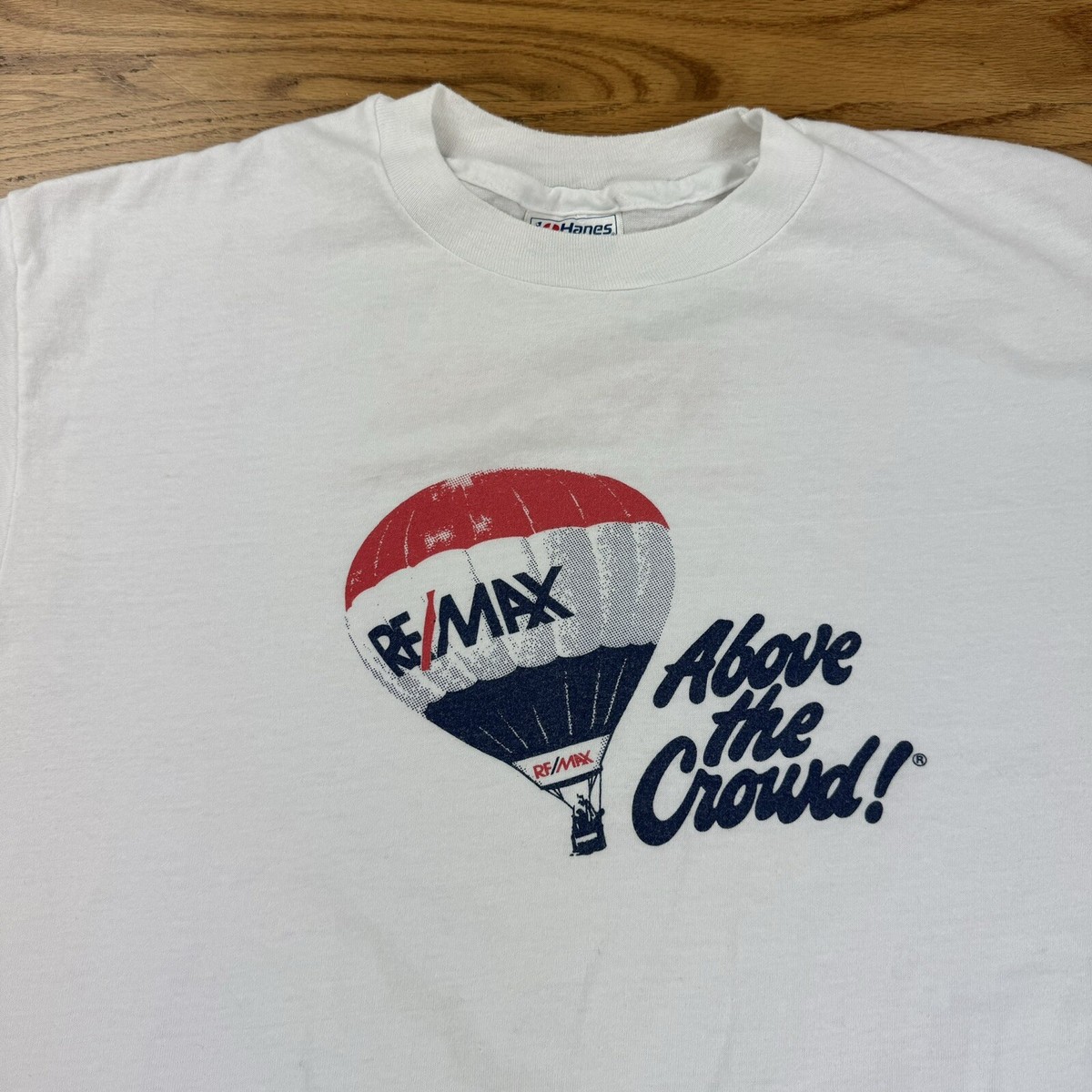 Vintage REMAX Reality Balloon Above the Clouds T Shirt Single