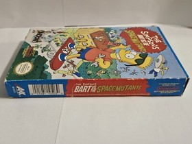 The Simpsons Bart vs. the Space Mutants (Nintendo NES 1991) Complete With Manual
