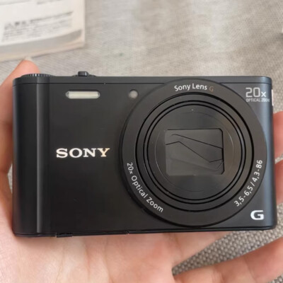 Sony Cyber-shot DSC-WX350 18.2MP 20x Optical Zoom Digital Camera w/charger