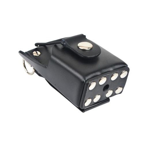 Radio Hard Leather Case Holster For Baofeng UV5R UV6 UV85 UV82 UV8D UV-B5 UV-B6 - Picture 2 of 5