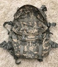 USGI MOLLE II 3 Day Assault Pack ACU Includes Stiffener & FoamCore Backing
