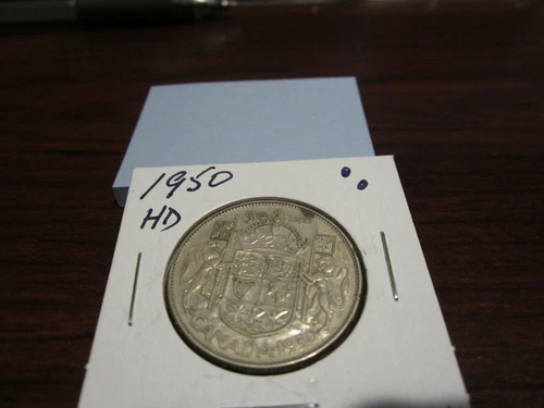 1950 Canada 50 Cents — photo from the most recent tracked eBay sale