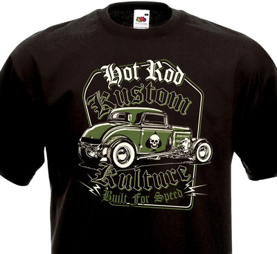 Caldo Rods T-Shirt Caldo Rod Kustom Kulture Built per Speed V8 Rat Fink Custom ...