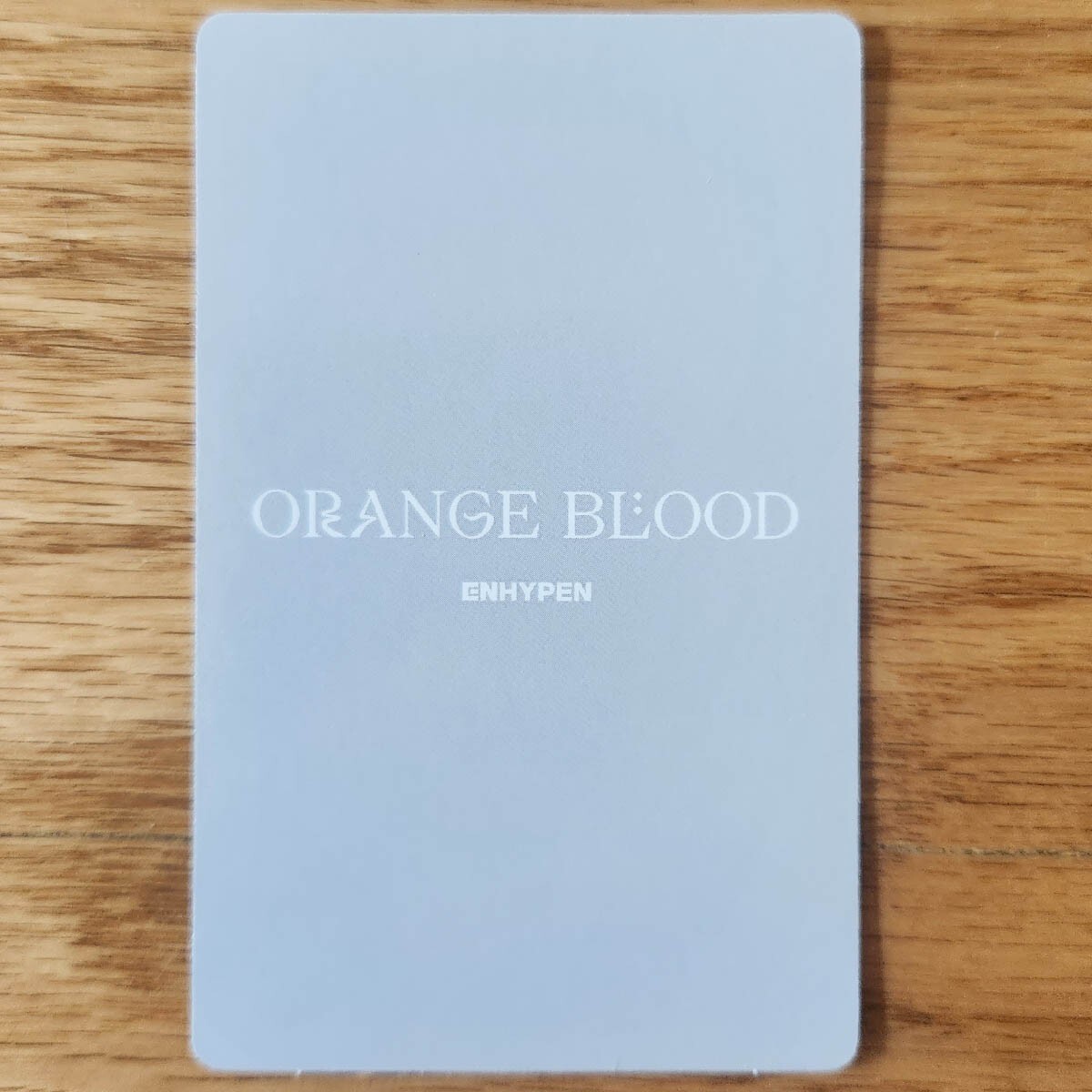 Sunoo Official Photocard Enhypen Orange Blood Genuine Kpop | eBay