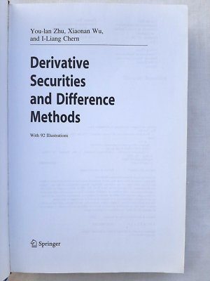 Derivative Securities and Difference Methods by You-Ian Zhu