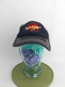 U9 'The Road To Zion' Utah Trucker Hat - Beehive Embroidered Baseball Cap - View #4
