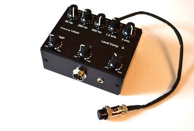 Sound Compressor Equalizer to ANY Yaesu Radio 8pin mic transceiver