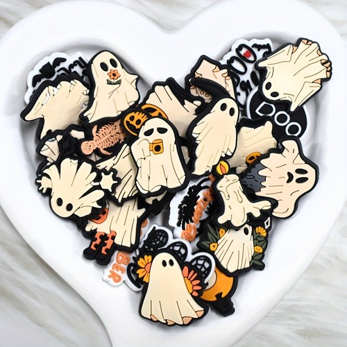 Geist Halloween Kroko Schuh Charms - Spooky & Fun Charms 25 Stck. 🎃👻 - Bild 2 von 4