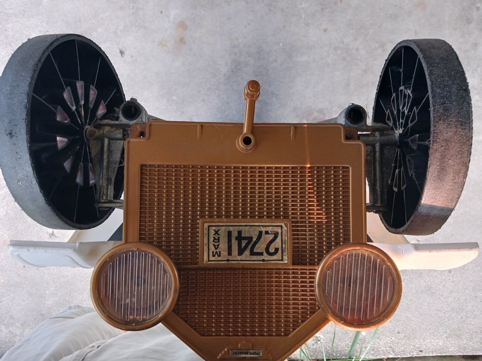 Vintage 1960s Marx Toys Stutz Bearcat Rideon Electric Battery Toy Car