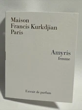 Maison Francis Kurkdjian Amyris femme Extrait de parfum 2 ml /0.06 fl. oz New