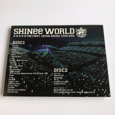 SHINee THE FIRST JAPAN ARENA TOUR SHINee WORLD 2012 SPECIAL BOX | eBay