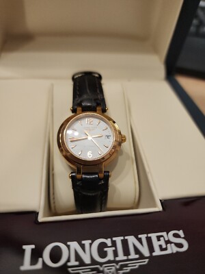 Longines PrimaLuna Solid 18k Rose Gold Watch $4.5k