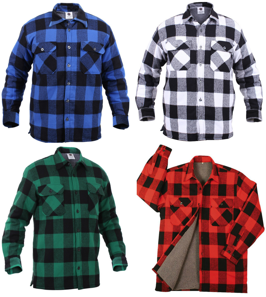 Flannel Jacket Sherpa Lined Extra 