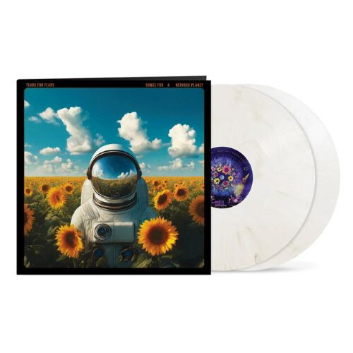 Tears For Fears Songs For A Nervous Planet Cocoa Cream Vinyl LP + SIGNED PRINT - Image 6