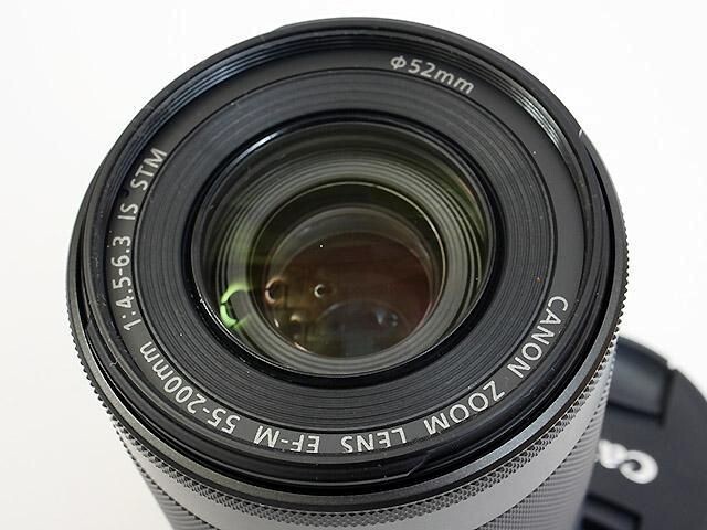 Canon EF-M 55-200mm F4.5-6.3 IS STM Telephoto Zoom Lens Excellent