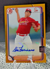 2015 Bowman Prospects Auto Gold /50 Steven Farinaro #PA-SF Auto St. Louis Cards