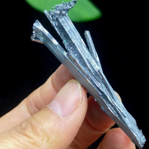 20~30g Bright Stibnite Wand Crystal Cluster Specimen Mineral - Picture 5 of 11