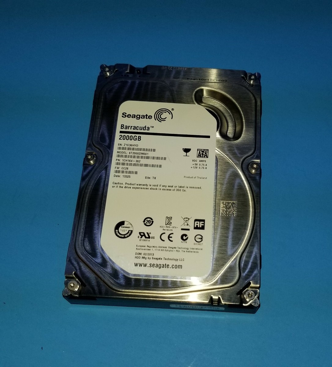 Dell XPS 8300 2TB SATA Hard Drive with Windows 10 Pro 64-Bit Preloaded
