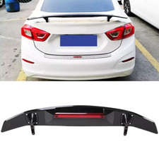 52 Rear Trunk Spoiler Wing Gt Style W 3rd Led Brake Light For Chevrolet Cruze 52 Rear Trunk Spoiler Wing Gt Style W 3rd Led Brake Light For Chevrolet Cruze