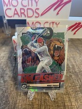 2021 DONRUSS OPTIC MIKE TROUT UNLEASHED SILVER HOLO PRIZM # UNL1 LA Angels