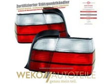 Rückleuchten Set rechts links rot weiß für BMW 3er E36 Limousine