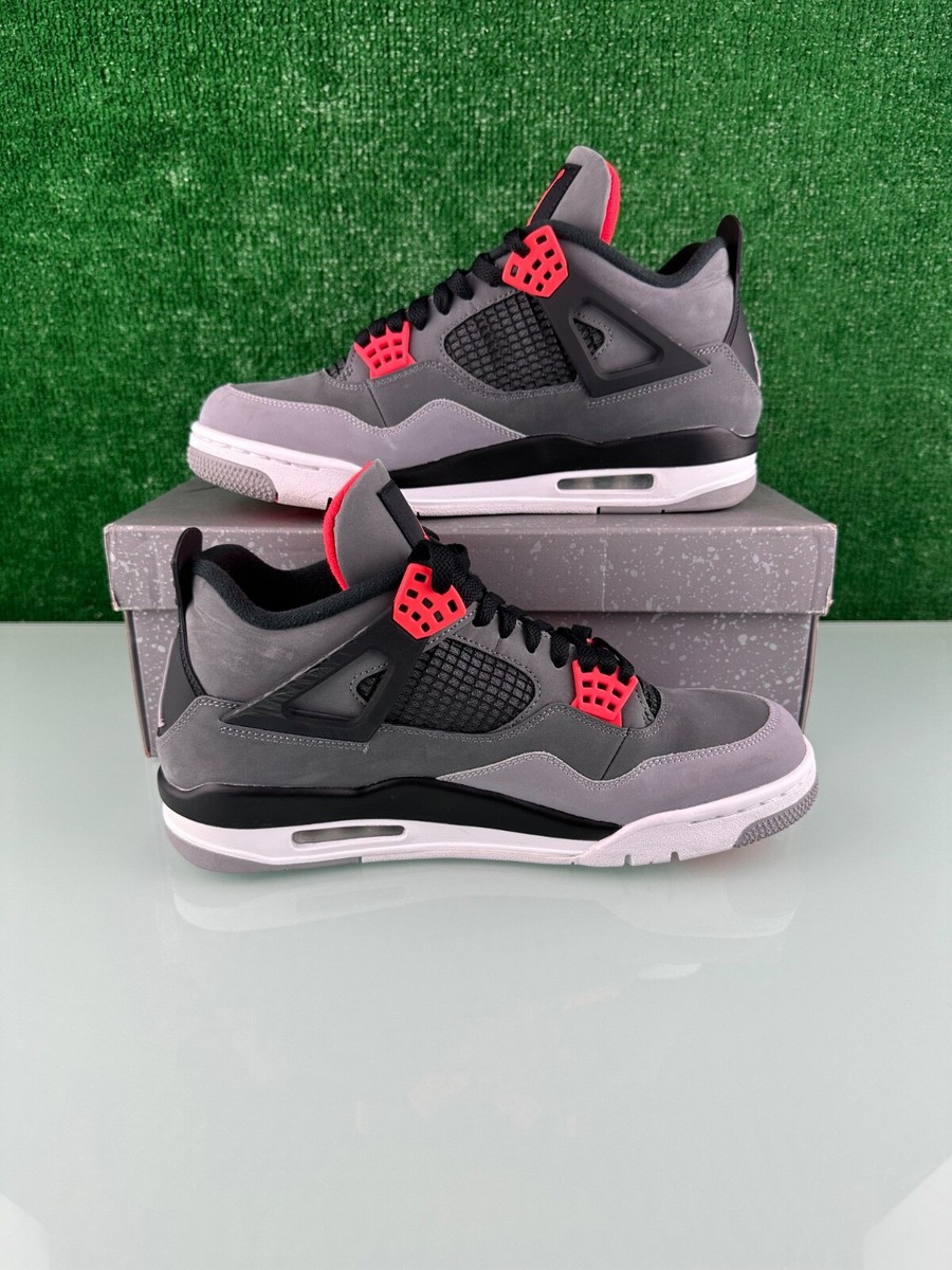 Size 10 - Jordan 4 Retro Mid Infrared (CLEAN!) 195866061552