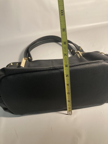 Juicy couture black pebbled Faux leather large shoulder And Dust bag - Picture 7 of 9