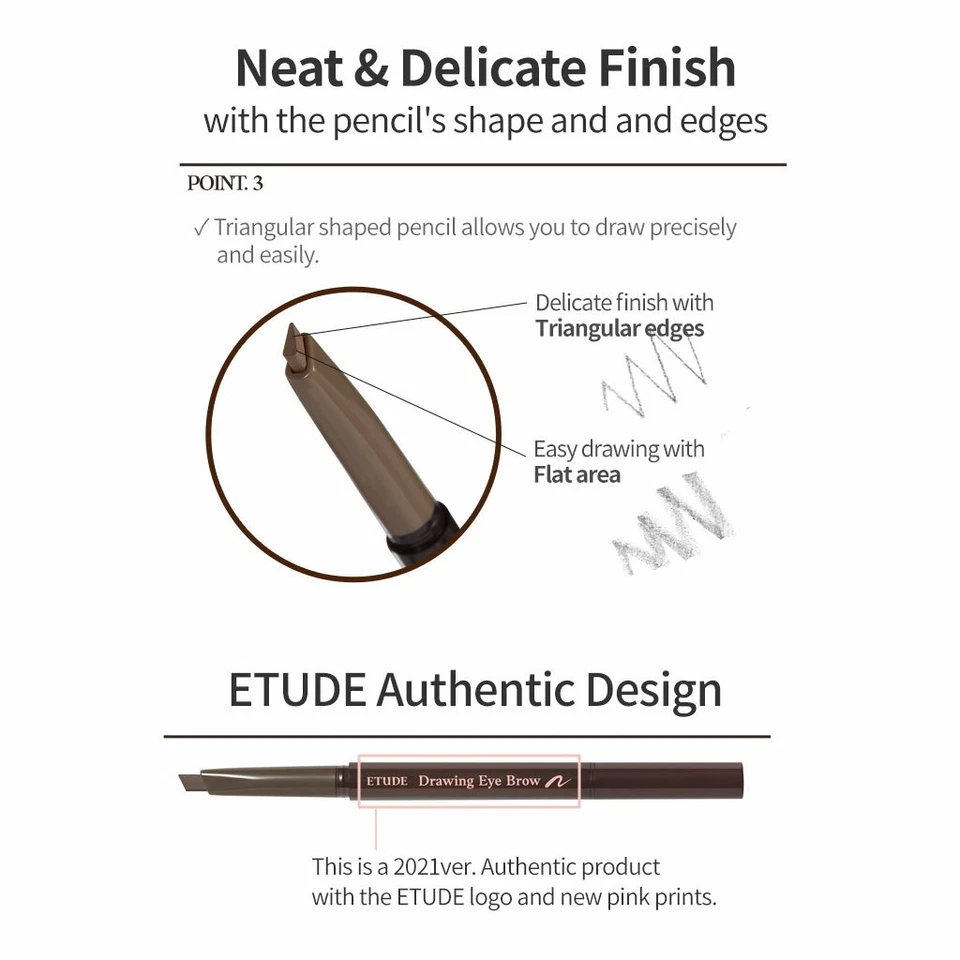 [ETUDE HOUSE] Drawing Eye Brow NEW (7colors) - Image 4 of 4