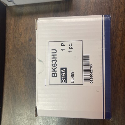 LS Electric 0626042763, BK63HU 1P B16A 10kA 277VAC UL489 mini circuit breaker