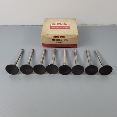 #ad #ad 8 New NOS Ford ENGINE INTAKE VALVES B7T 6507 A C0TE 6507 E Vintage Fomoco $144.99