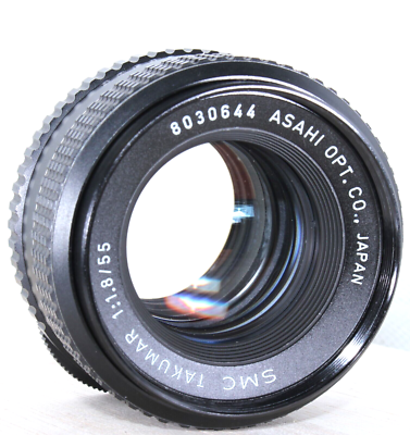 Pentax SP SLR Super-Takumar 55mm F1.8 MF Lens 35mm [Exc+++] From