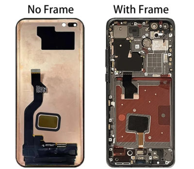 LCD Display Touch Screen Digitizer Frame For Huawei P40 Pro+ ELS