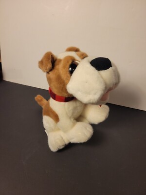RUSS Puppy Dog Plush Marshmallow Sad Eyes musical Stuffed NWT needs batteries 