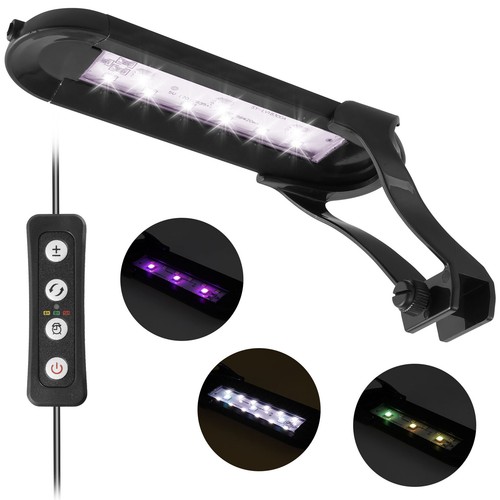 Aquarium Fish Tank LED Light 14 Light Colour Dimmable w/Timers Remote Contro^ .f - Picture 3 of 11