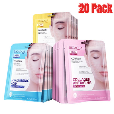 BIOAQUA Hyaluronic Acid Retinol Collagen Anti-Oxidant Anti-Aging Facial Mask