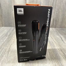 Two Microphone System JBL Wireless with Dual-Channel Receiver SEALED IN BOX