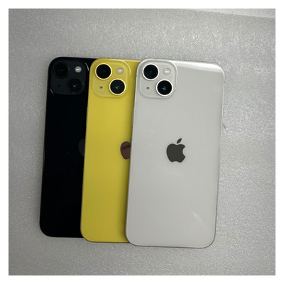 Apple iPhone 14 Plus 256GB 128GB Unlocked Verizon - Starlight Midnight Yellow