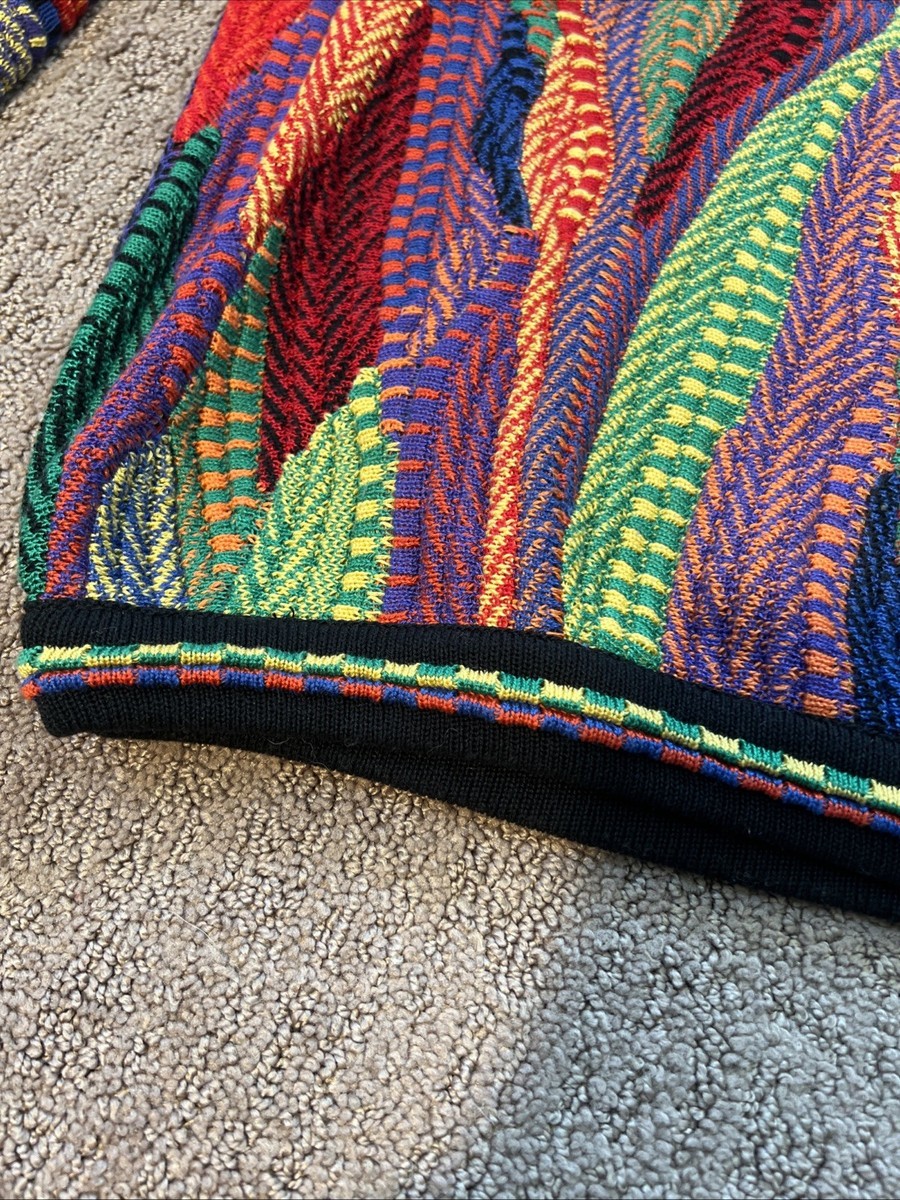 VTG 90s Domenic Sacco of Italy Coogi STYLE Biggie Smalls 3D
