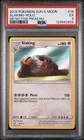 2019 POKEMON SUN & MOON DETECTIVE PIKACHU #18 SLAKING-HOLO PSA 5