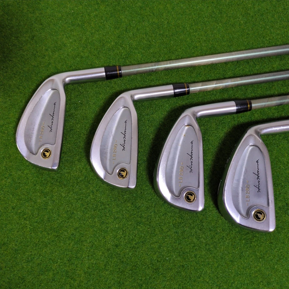 Hiro Honma LB-280 iron set of 9 4-11.SW Titanium Carbon Grafite Flex R-1 RH - Image 4 of 4
