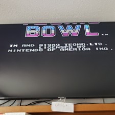 Tecmo Bowl (Nintendo Entertainment System 1988) NES Tested authentic