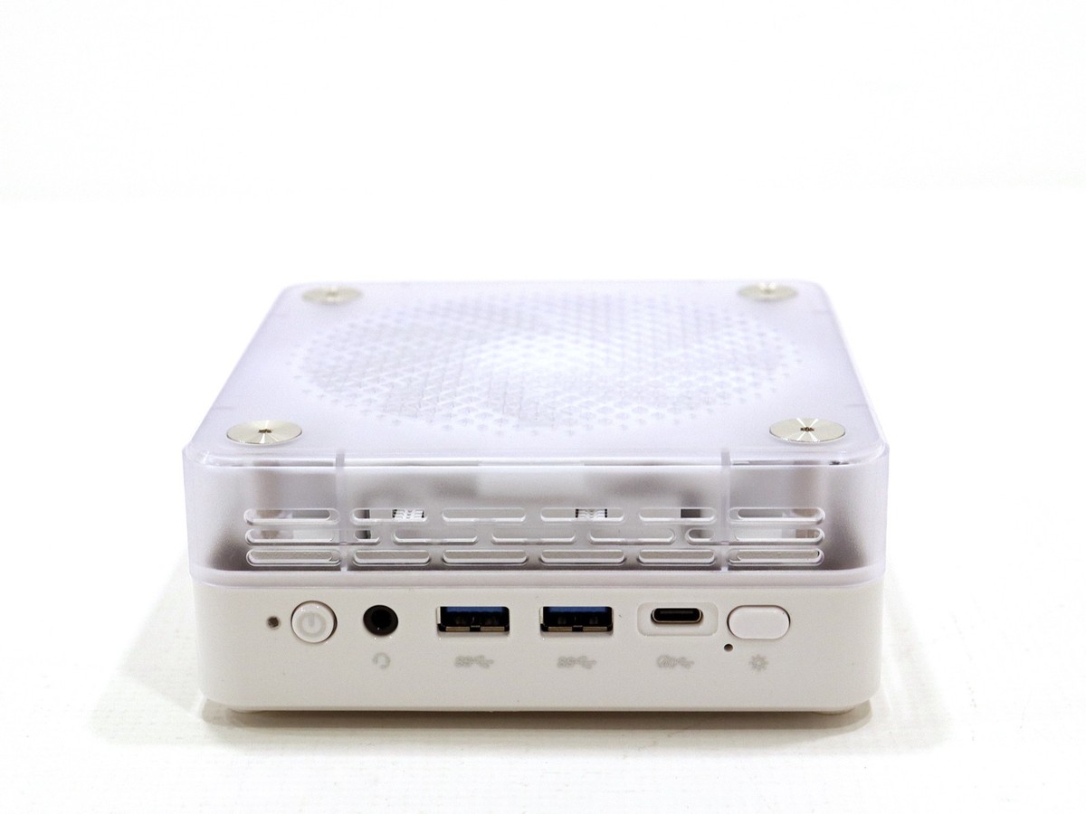 ホワイトミニPC☆Ryzen 5 6600H 16GB 512GB Win11 SZBOX Z66 AMD Ryzen 5 6600H MINI PC Windows 11 DDR5 5600Mhz M.2