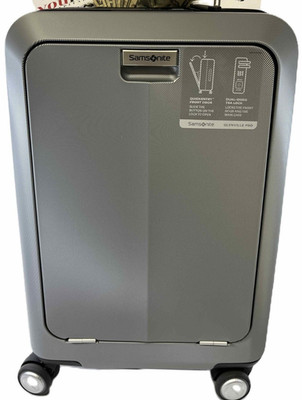 NWT Samsonite Glenville Pro front pocket Expandable Spinner Carry On TSA Hard...