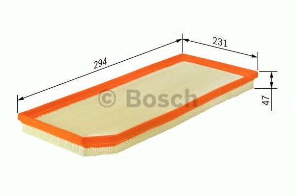 (12 pack) BOSCH CAR AIR FILTER S3094 - 1457433094