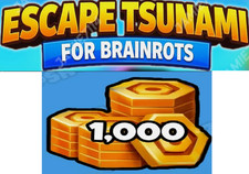 ESCAPE TSUNAMI FOR BRAINROTS! - 1000 TRADE TOKEN