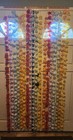 Hawaiian Floral Lei Curtain Panel   SET OF 3     PRE-OWNED — photo 1