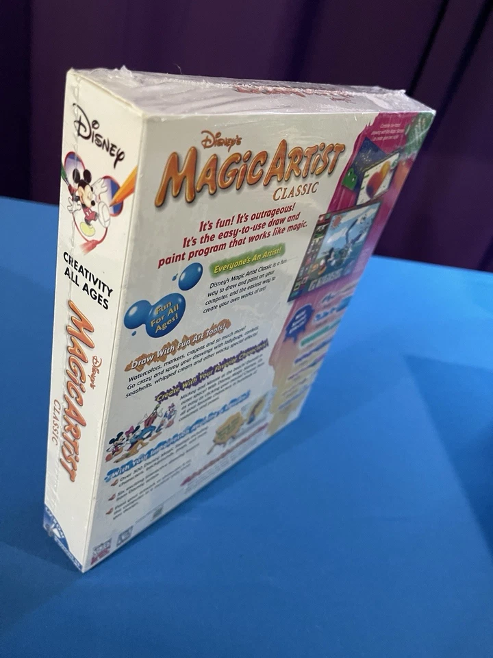 Disney Magic Artist Big Box CD ROM Computer Program Software Classic New Sealed - Image 3 of 4