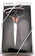 GINGHER Embroidery  4" Scissors Designer Series Penelope Limited Edition NIB